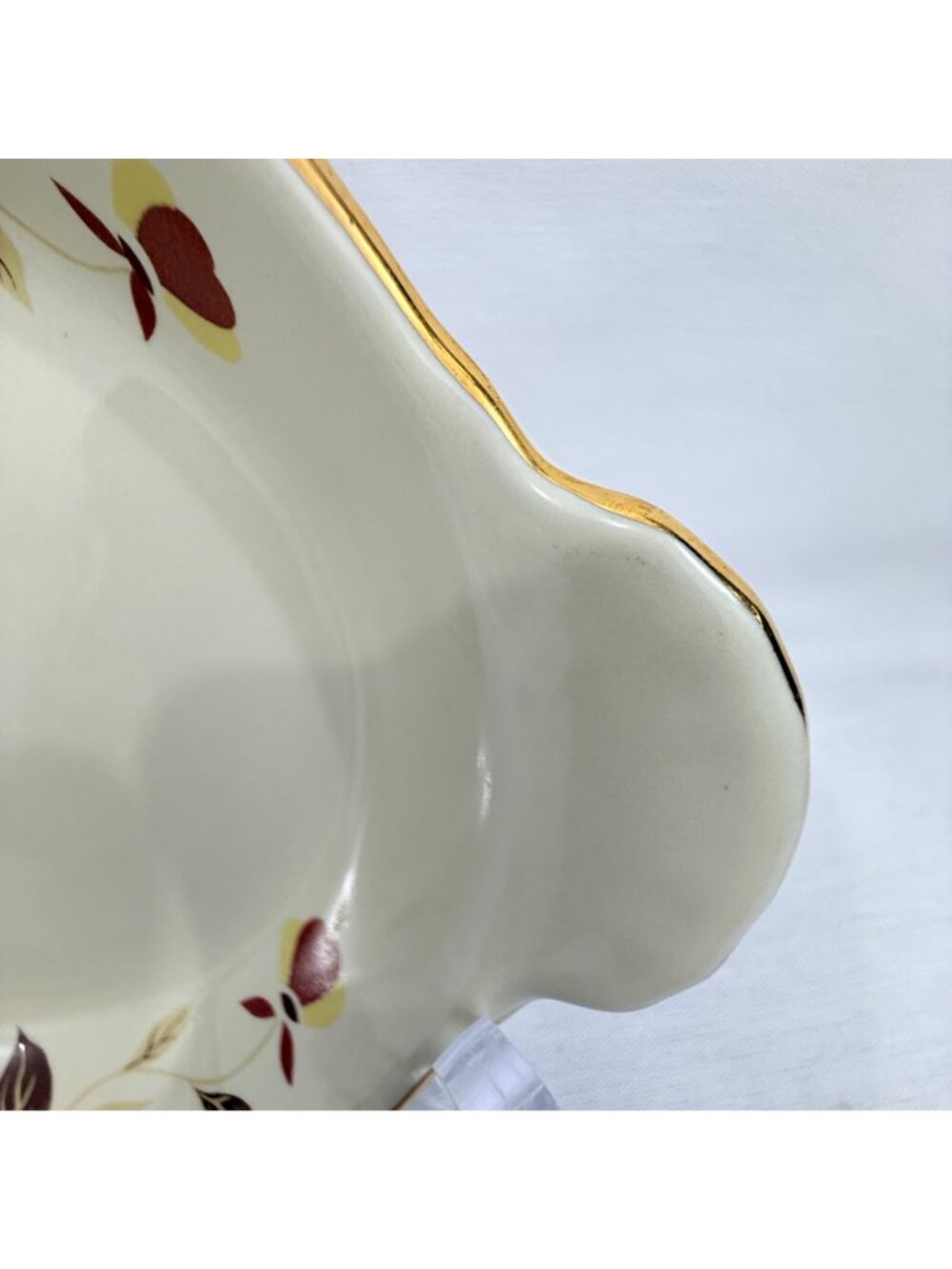 Hall NALCC Autumn Leaf 1997 Double egg cups & 2015 Shirred egg plate appears unu - Picture 9 of 16